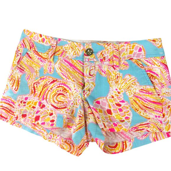 Lilly Pulitzer Pants - Lily Pulitzer The Walsh Shorts Summer Somewhere 00